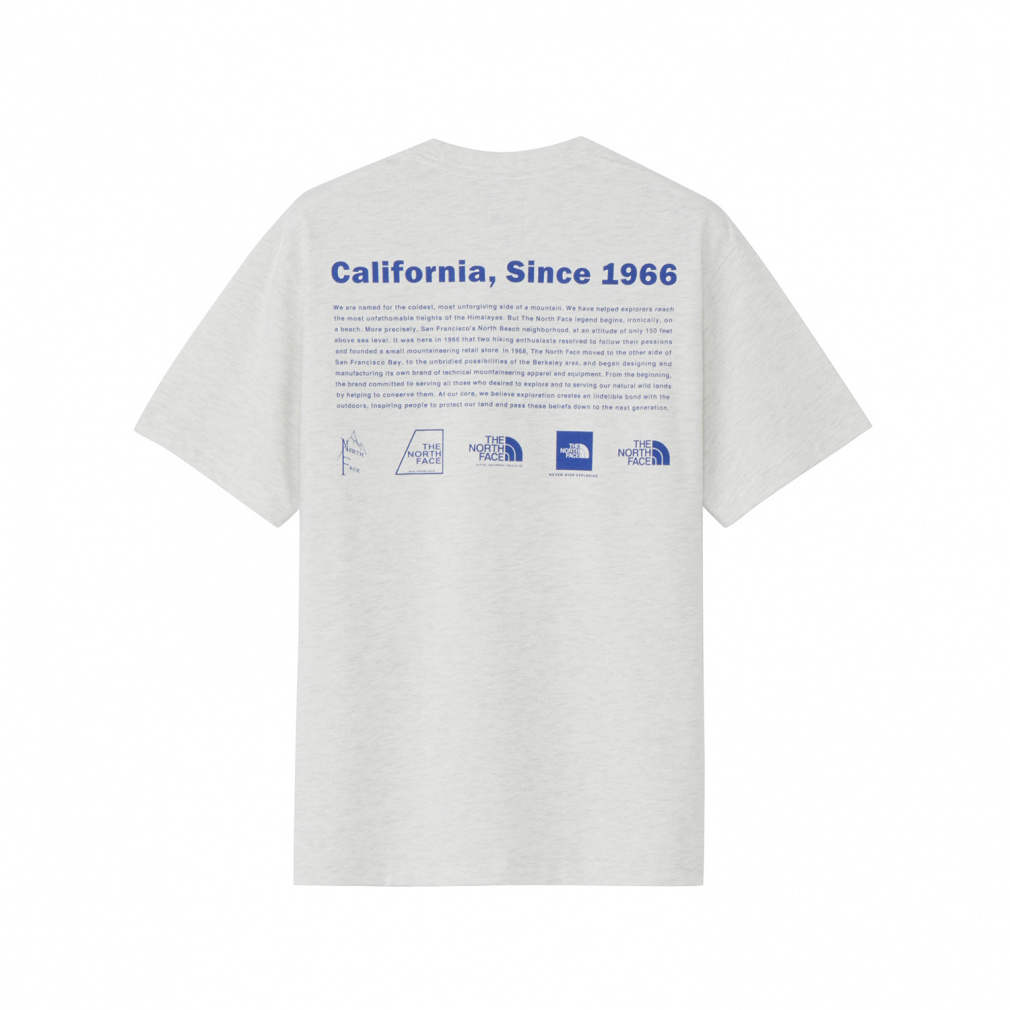 S/S Historical Logo Tee ショートスリーブヒストリカルロゴティー(メンズ)(ペールグレー-XS)