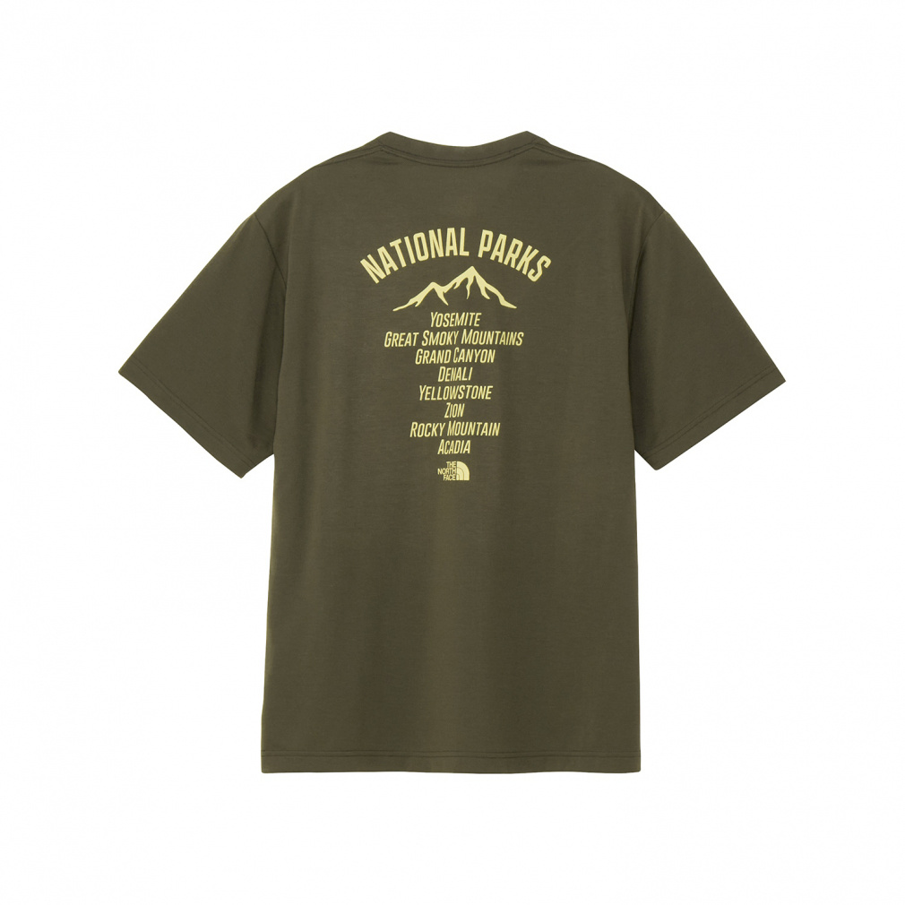 S/S TNF Bug Free Tee ショートスリーブTNFバグフリーティー(グレッシュグリン-S)