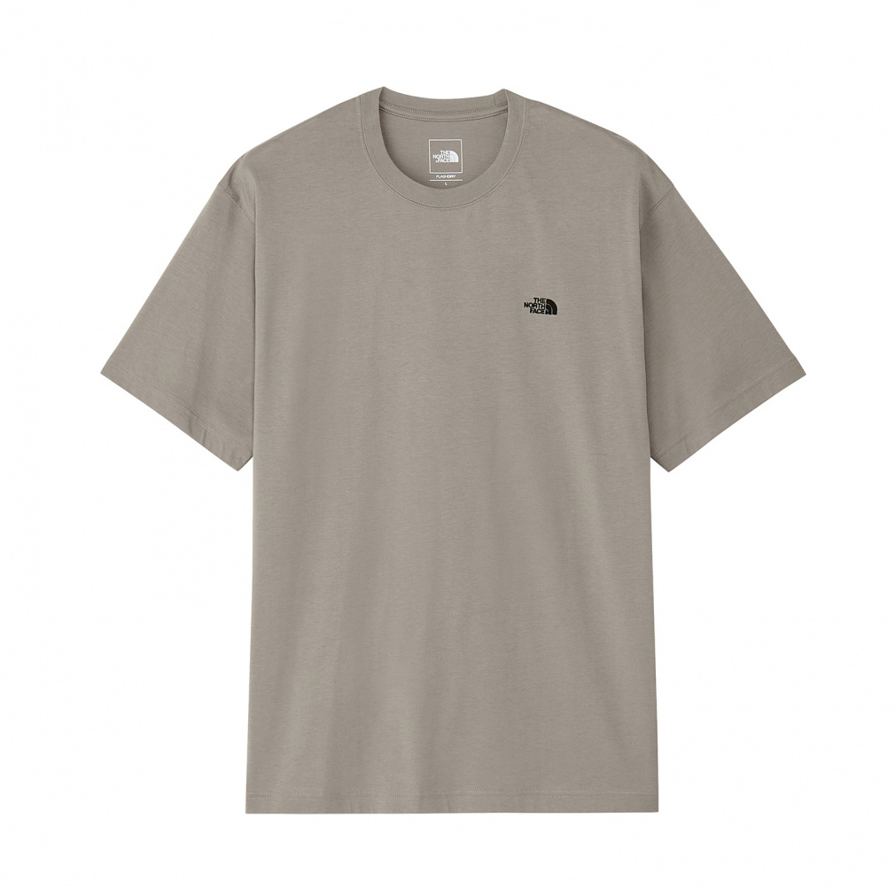 S/S FD Nuptse Cotton T ショートスリーブフラッシュドライヌプシコットンティー(セピア-S)