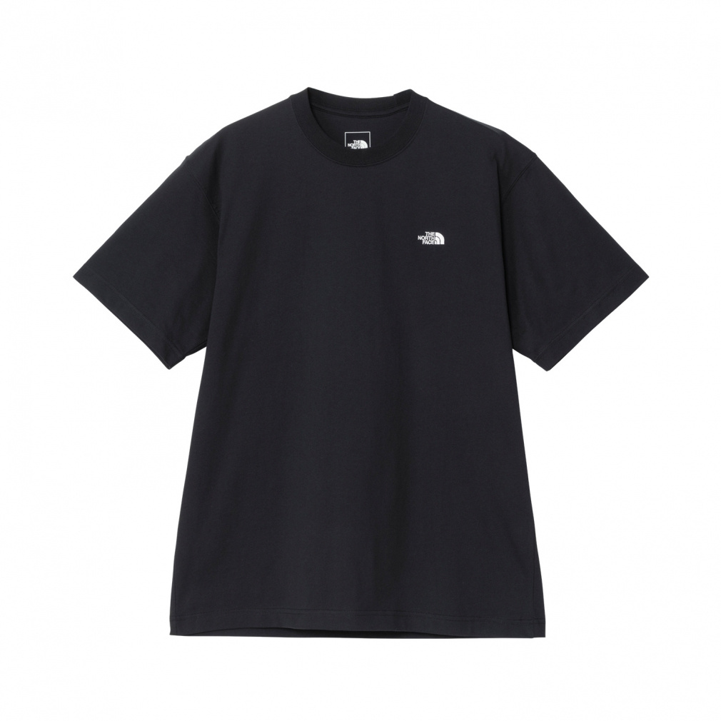 S/S FD Nuptse Cotton T ショートスリーブフラッシュドライヌプシコットンティー(ブラック-S)