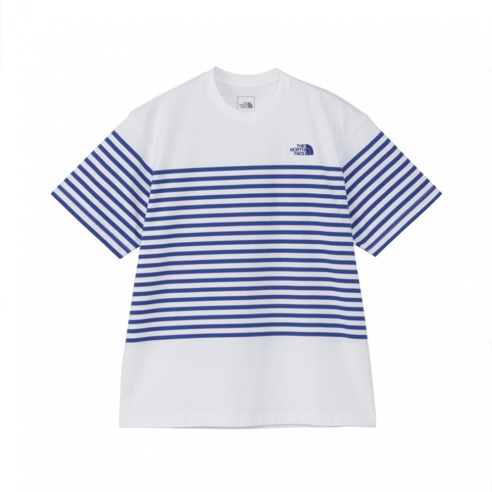 トップス PANEL BORDER S/S T-SHIRT (NAVY) S/S Panel Border Tee ショートスリーブパネルボーダーティー｜Alpen