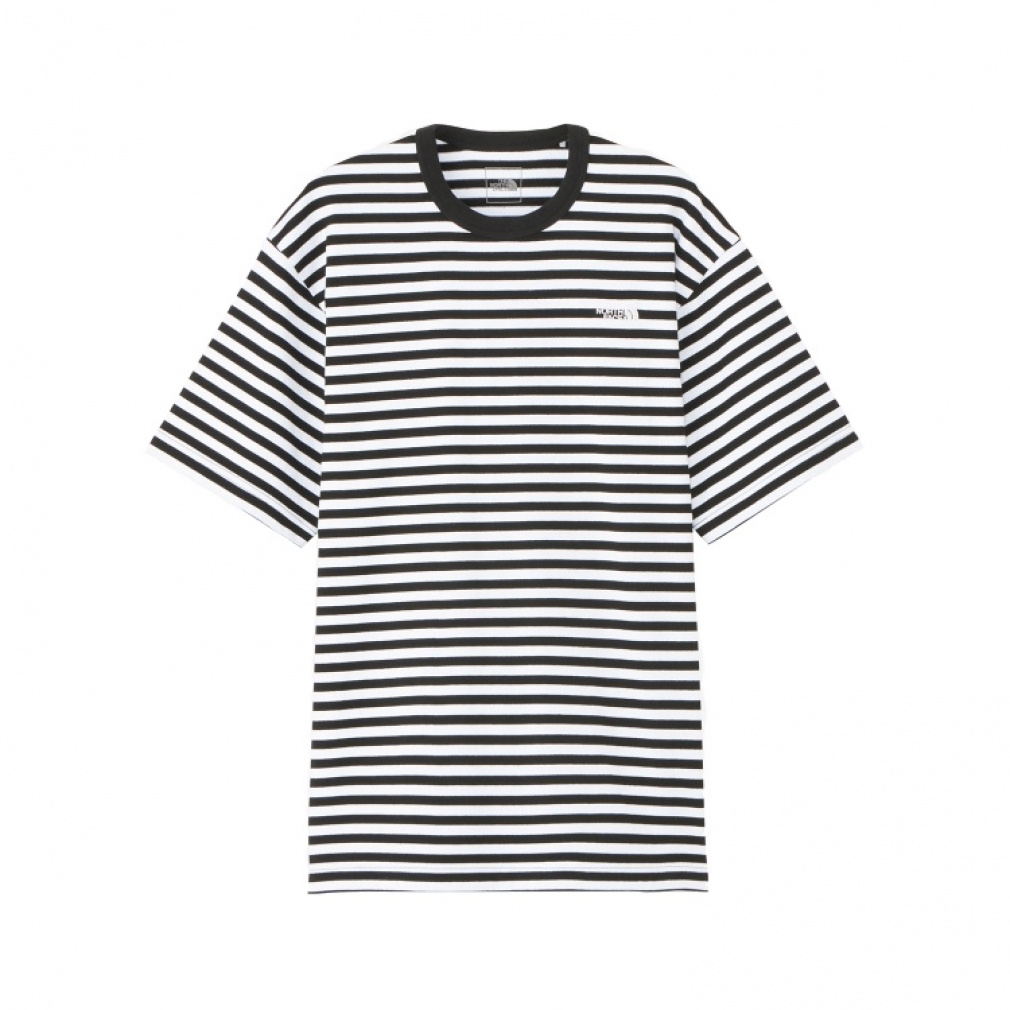 トップス meer. BORDER COMPACT TEE(BRN RED) メーアMEER BORDER COMPACT TEE /BRN RED