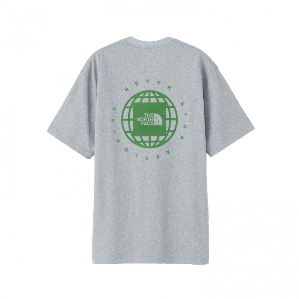 S/S GEO Square Logo Tee ショートスリーブジオスクエアロゴティー(グレー-XS)