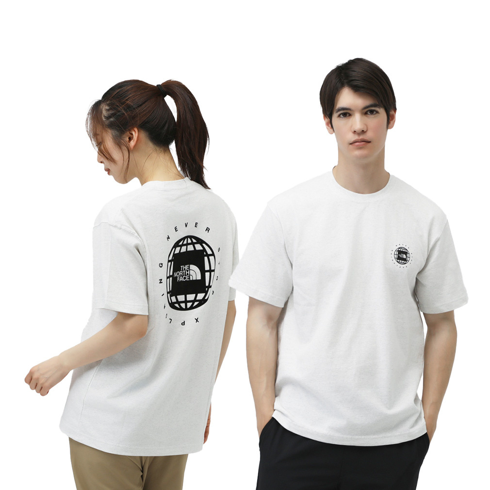 S/S GEO Square Logo Tee ショートスリーブジオスクエアロゴティー(ホワイト-XS　ユニセックス)