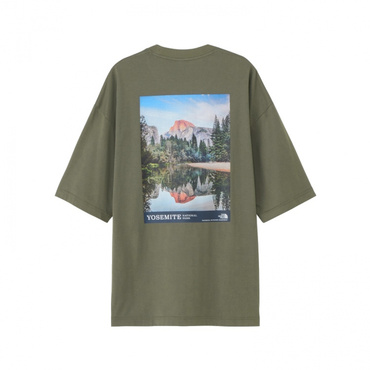 S/S Yosemite Scenery Tee ショートスリーブヨセミテシーナリーティー(グレッシュグリン-XS　ユニセックス)
