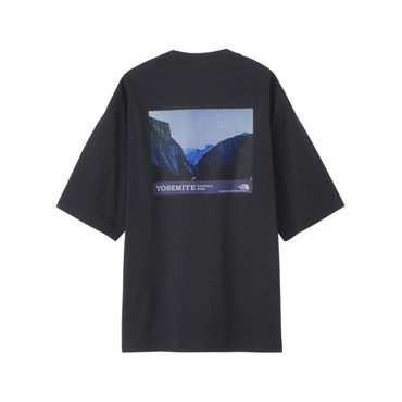 S/S Yosemite Scenery Tee ショートスリーブヨセミテシーナリーティー(ブラック-XS　ユニセックス)