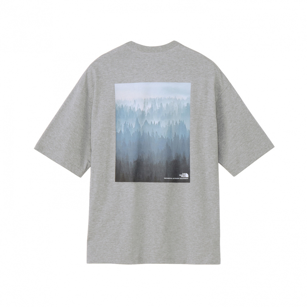 S/S Yosemite Scenery Tee ショートスリーブヨセミテシーナリーティー(グレー-XS)