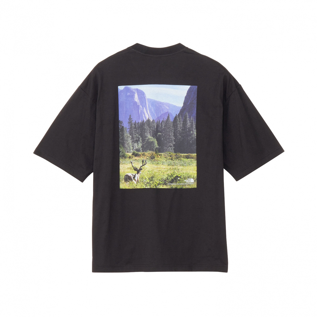 S/S Yosemite Scenery Tee ショートスリーブヨセミテシーナリーティー(ブラック-XS)