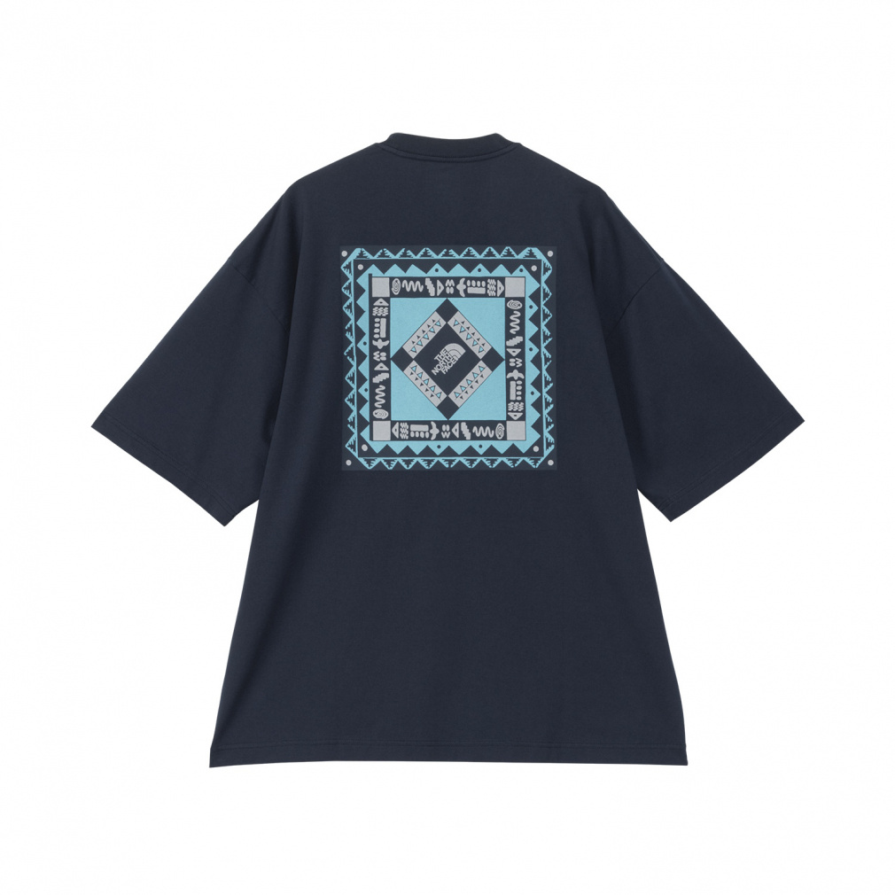S/S Retro Bandana Logo Tee ショートスリーブレトロバンダナロゴティー(ネイビー-S)