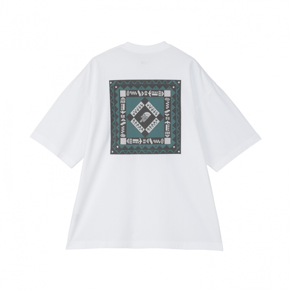 S/S Retro Bandana Logo Tee ショートスリーブレトロバンダナロゴティー(ホワイト-S)