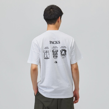 ショートスリーブ TNF パックス グラフィック ティー
