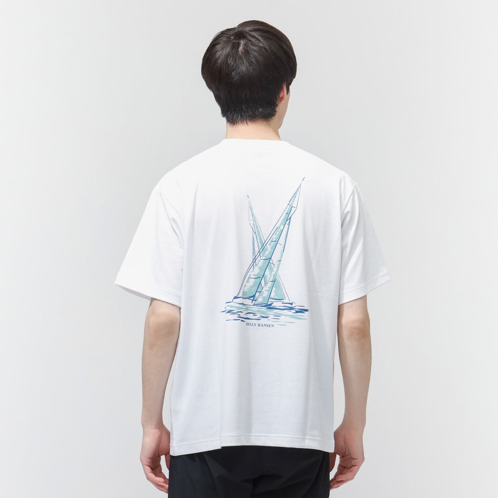 ベリー ヘリーハンセン アウトドアカジュアル 半袖Tシャツ S/S Ocean Wind