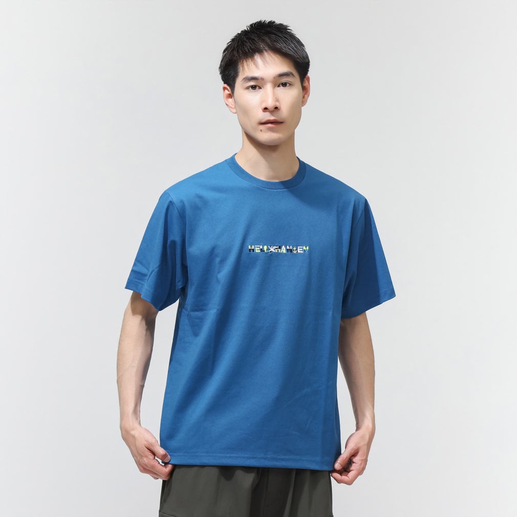 ヘリーハンセン アウトドアカジュアル 半袖Tシャツ S/S Embroidery