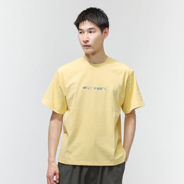 S/S Embroidery Logo Tee ショートスリーブ エンブロイダリー ロゴ ティー
