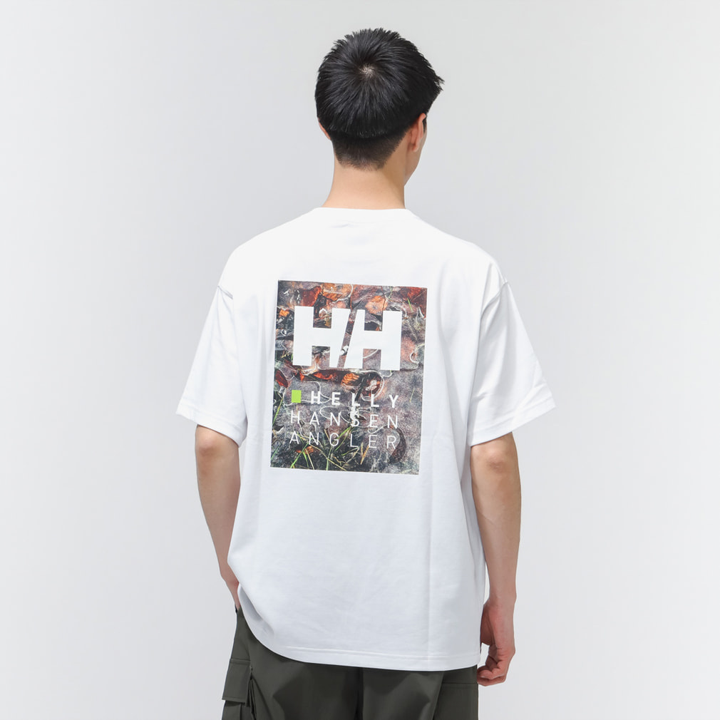 S/S HHAngler Logo Tee ショートスリーブ HHAngler ロゴ ティー(ホワイト-M)