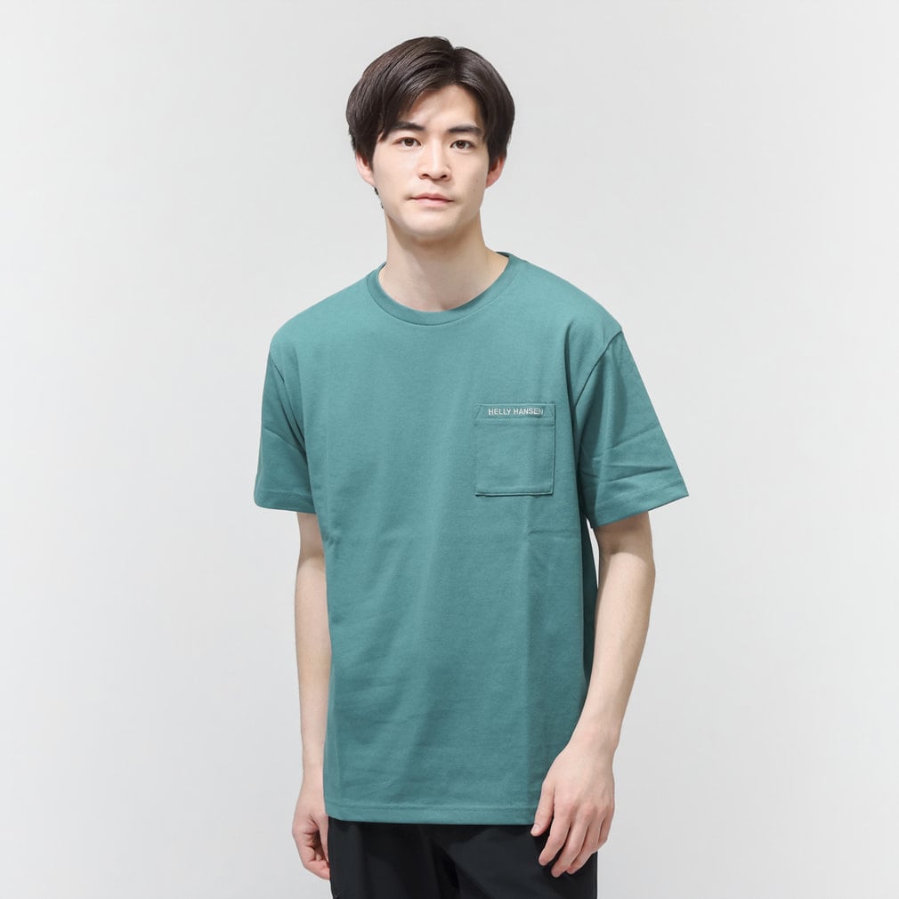 ヘリーハンセン アウトドアカジュアル 半袖Tシャツ S/S Pocket Logo