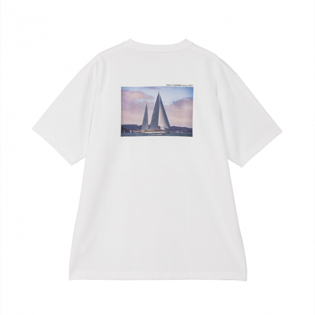 �w���[�n���Z�� �����Y �A�E�g�h�A ����T�V���c S/S Ocean Graphic Tee S/S OCEAN GRP TEE HH62508 HELLY HANSEN