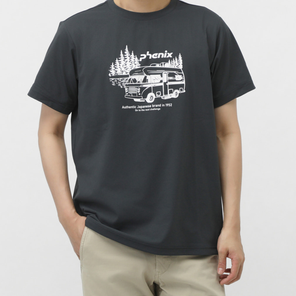PHENIX T-SHIRTS(チャコールグレー-S)