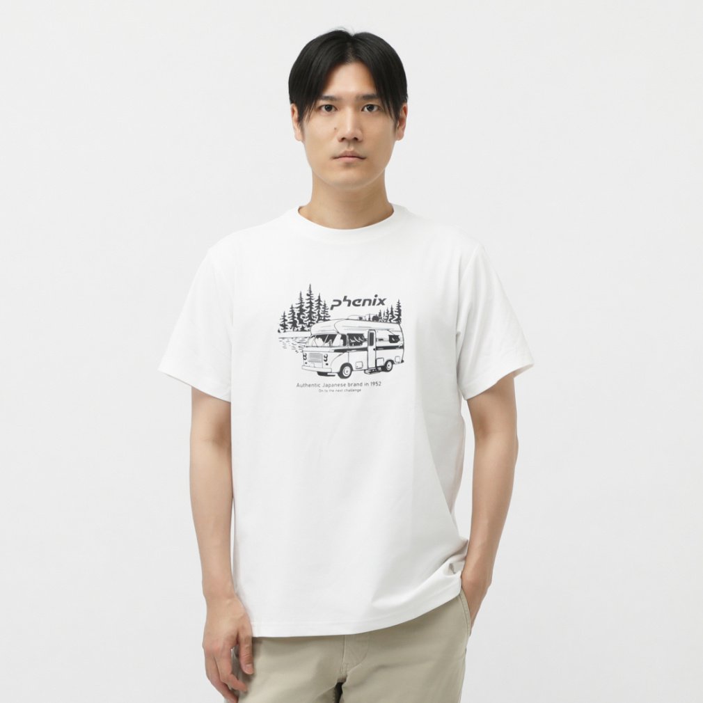 2025春夏 フェニックス メンズ アウトドア 半袖Tシャツ PHENIX T