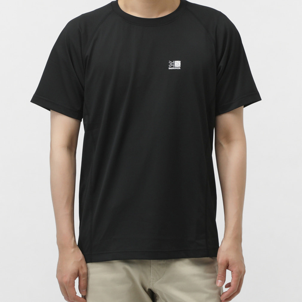 fast-dry S/S T ファストドライ S/S T(ブラック-S)