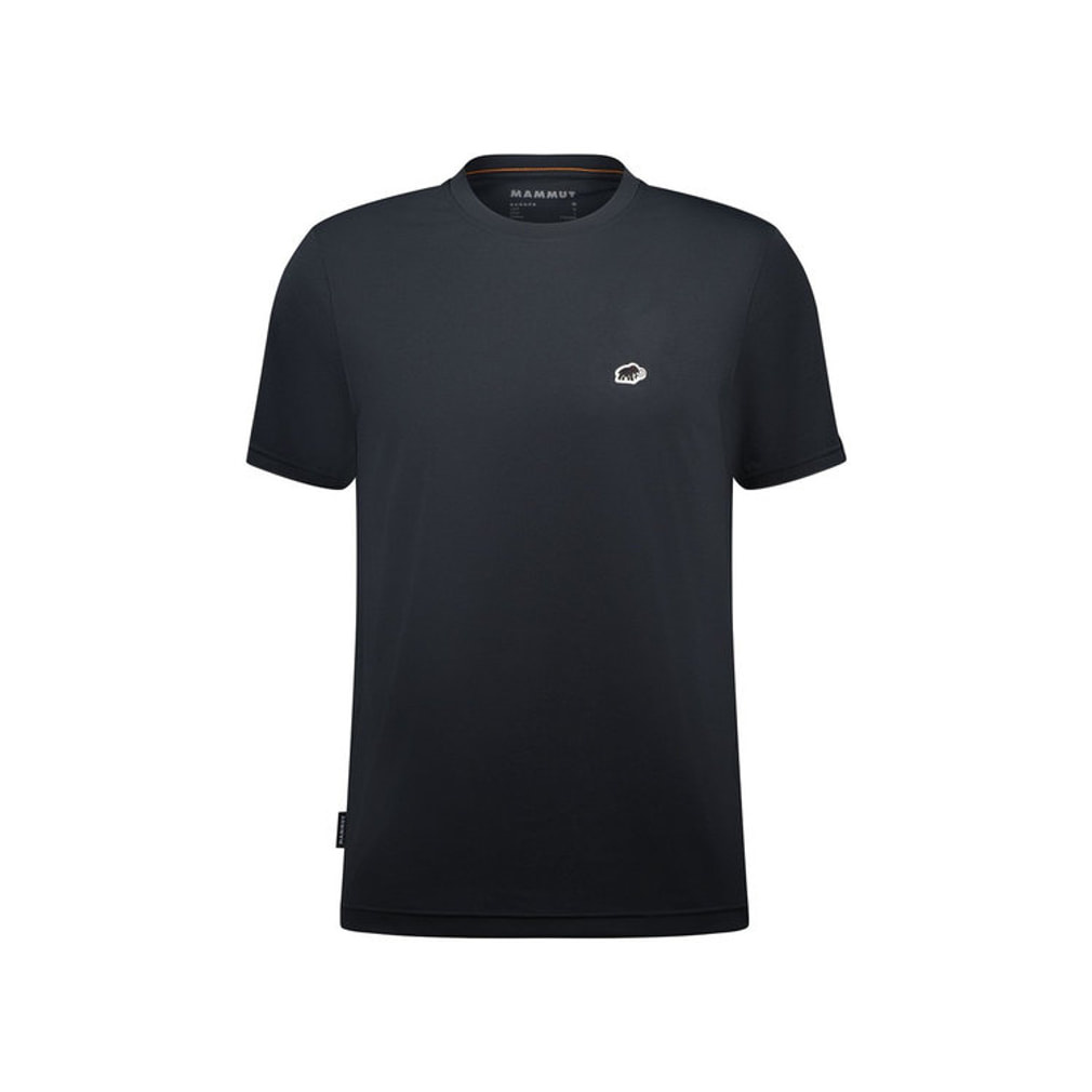 マムート エッセンシャルティーシャツアジアンフィット メン(ブラック-M)