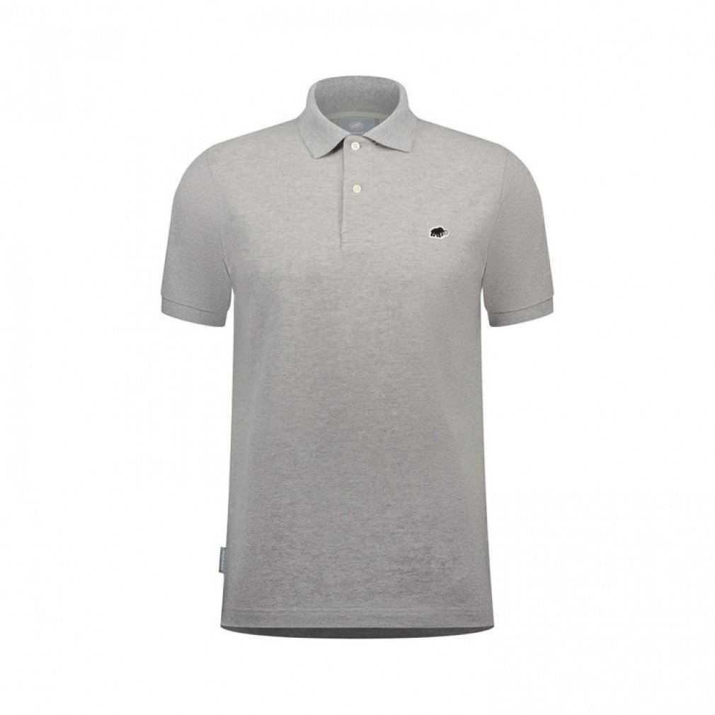 マトリックス ポロ シャツ メン(ペールグレー-M)