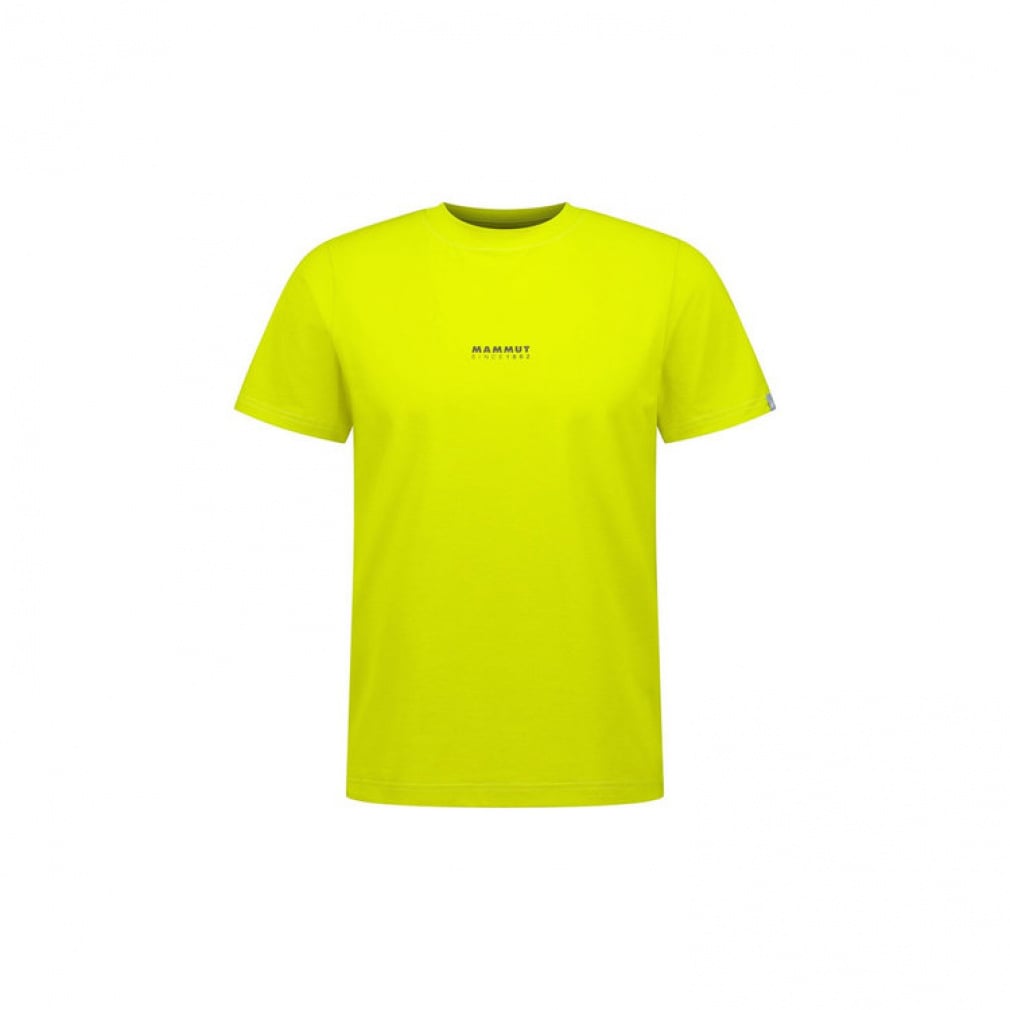 キューディーロゴプリントティシャツ(マスタード-M)