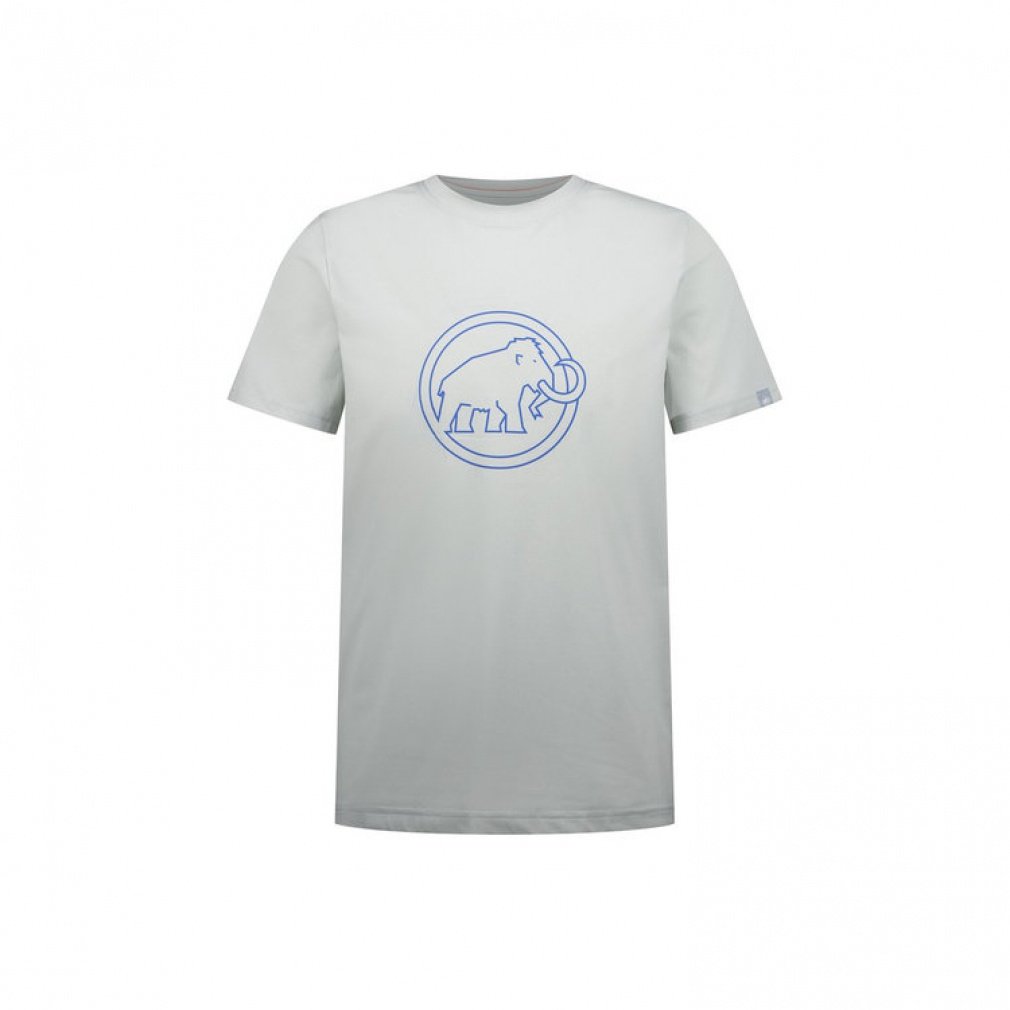 キューディーロゴ プリント ティーシャツ アジアンフィット メン(ミスト-M)