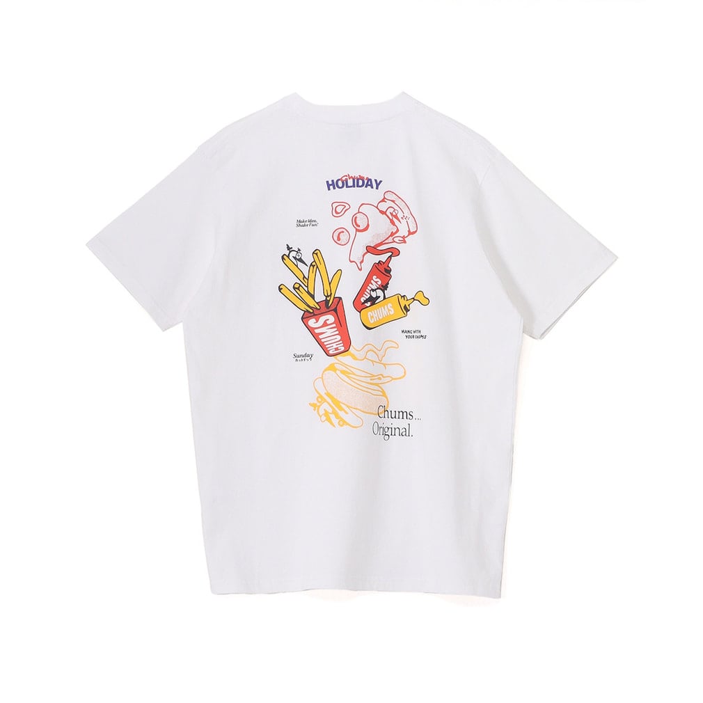 Anti-Bug Fast Food Pocket T-Shirt(ホワイト-S)