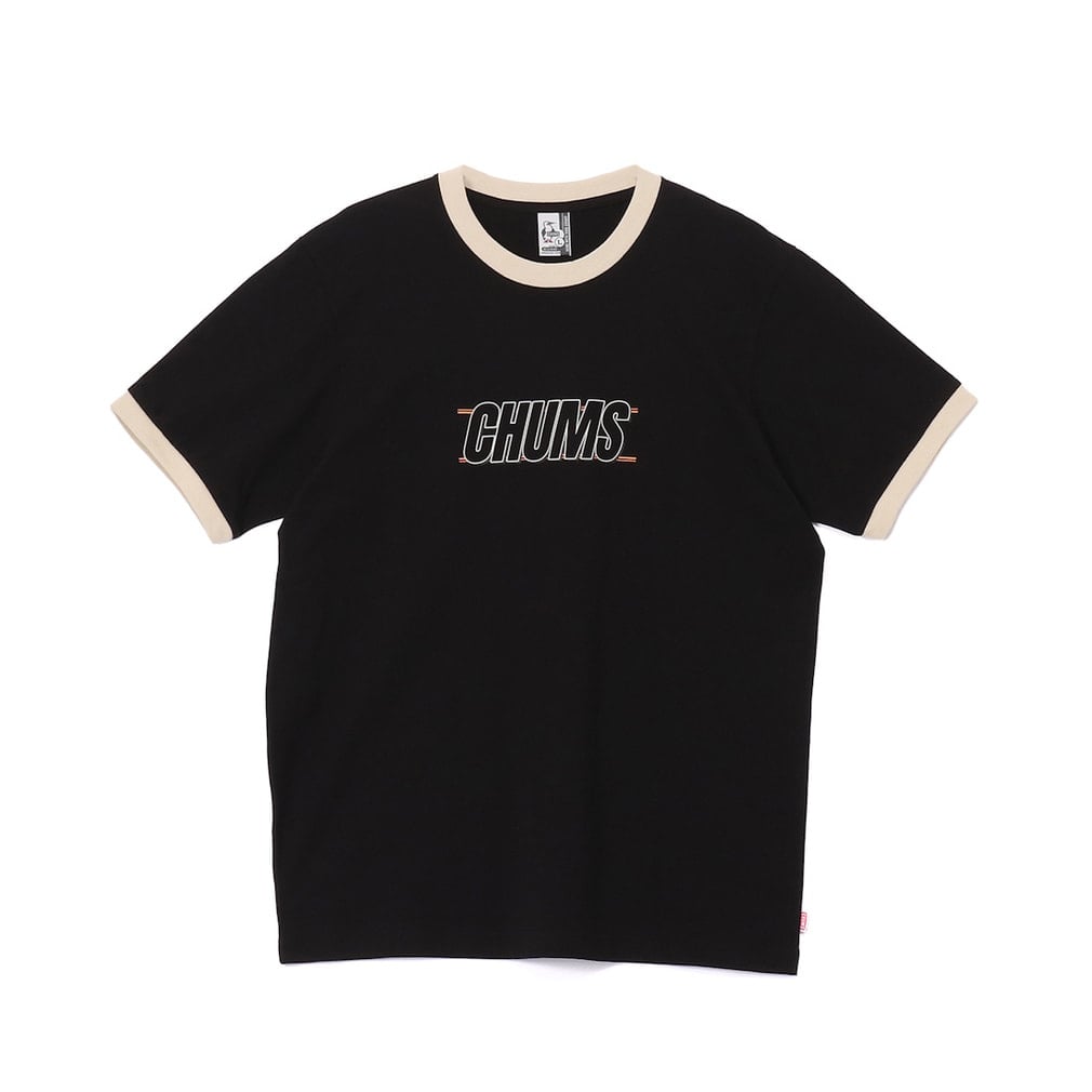 Kearns Ringer HWYC T-Shirt(ブラック×ミデアムグレー-S)