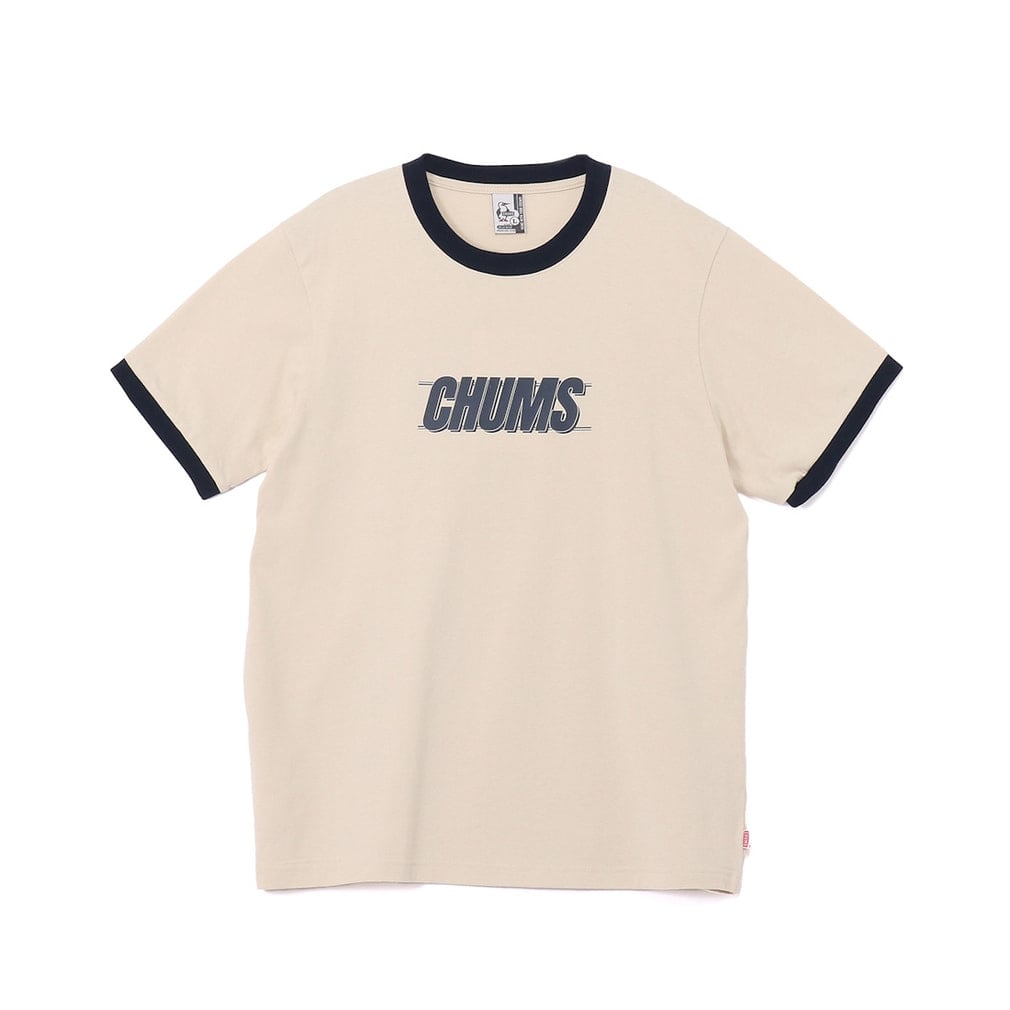 Kearns Ringer HWYC T-Shirt(サンド×ネイビー-S)