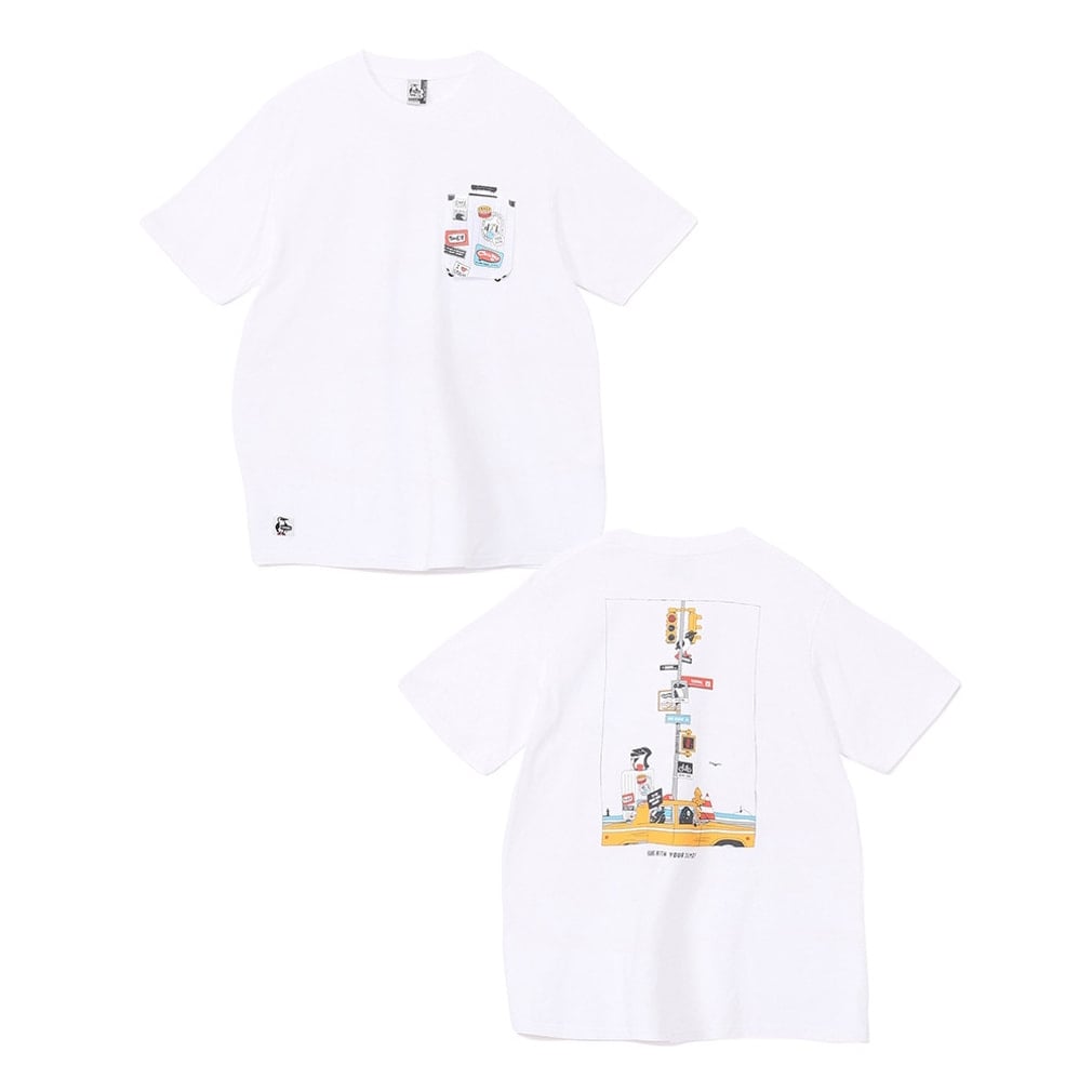 Booby Lost City Trip Pocket T-Shirt(ホワイト-S)