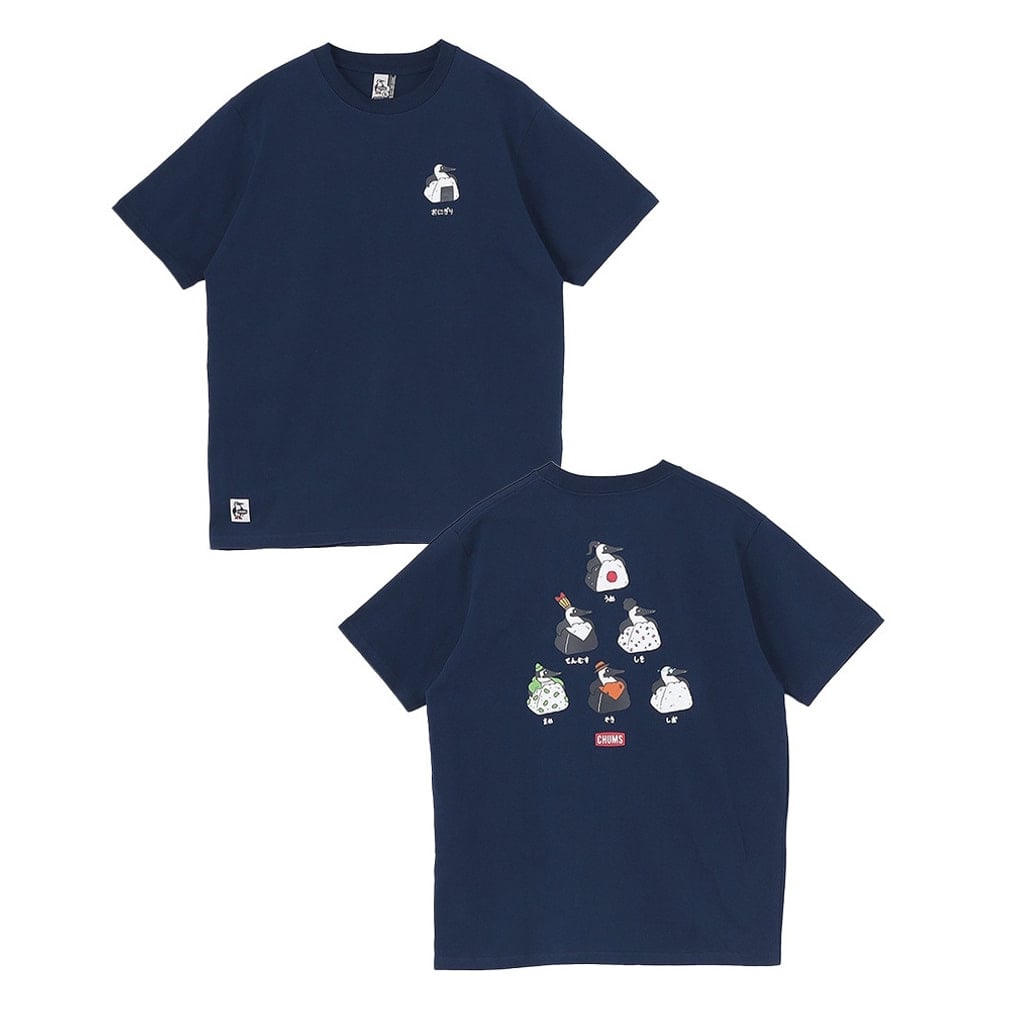 2026�t�� �`�����X �����Y �A�E�g�h�A�J�W���A�� �����s�V���c Booby Onigiri Friends T-Shirts CH01-2743 N001 : �l�C�r�[ CHUMS