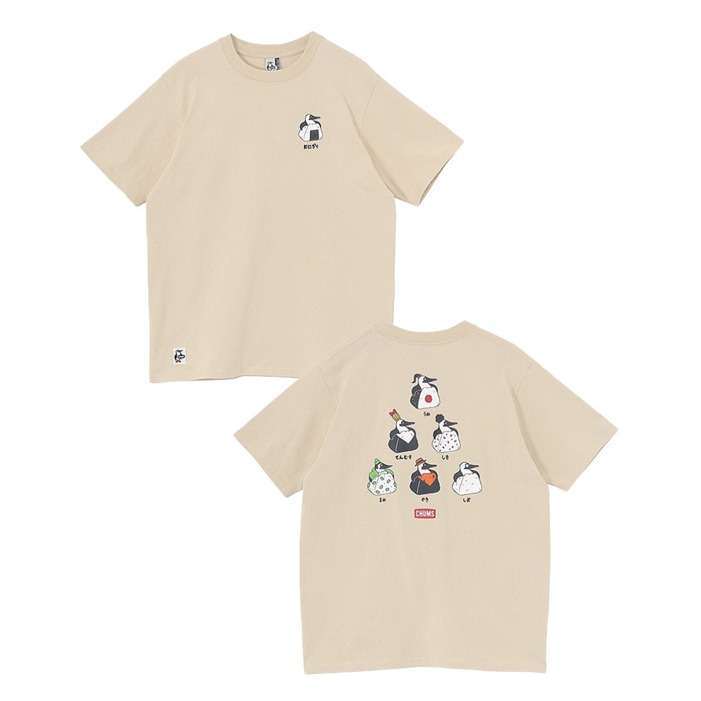 2026�t�� �`�����X �����Y �A�E�g�h�A�J�W���A�� �����s�V���c Booby Onigiri Friends T-Shirts CH01-2743 G057 : �T���h CHUMS