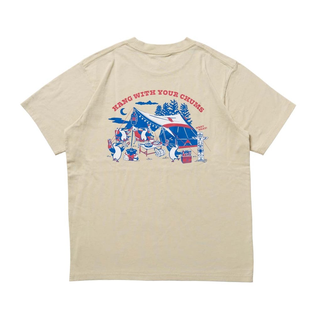 【アルペン限定】 Boobys SOTOASOBI Camp T-Shirt(サンド-S)