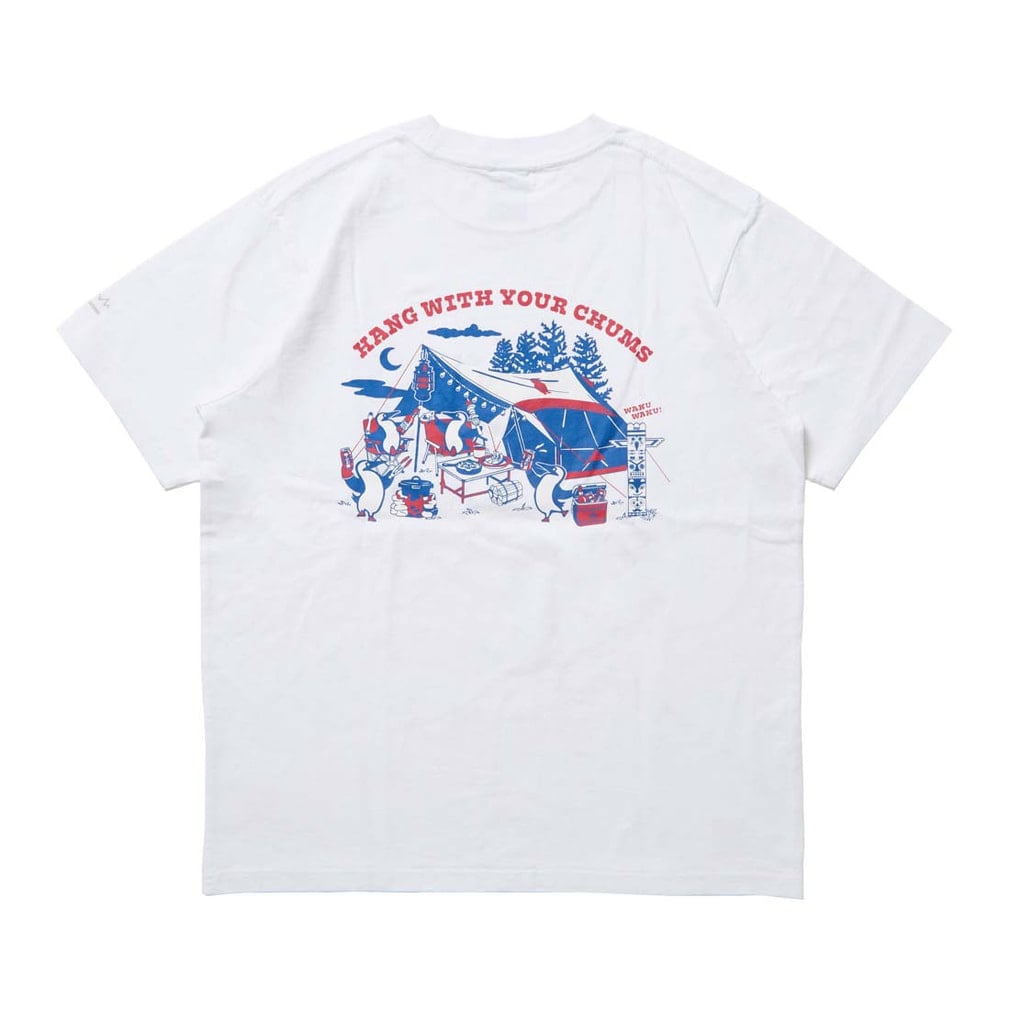 【アルペン限定】 Boobys SOTOASOBI Camp T-Shirt(ホワイト-S)