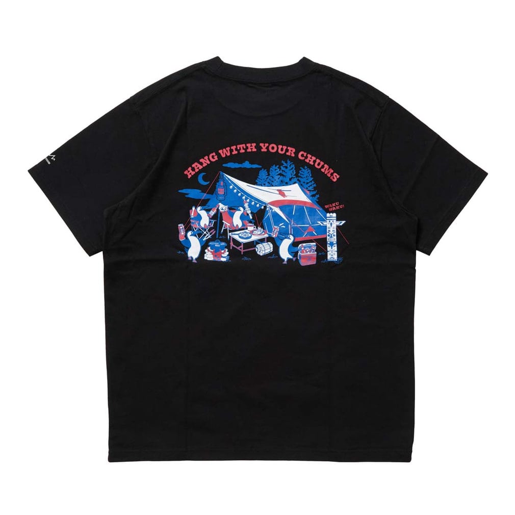 【アルペン限定】 Boobys SOTOASOBI Camp T-Shirt(ブラック-S)