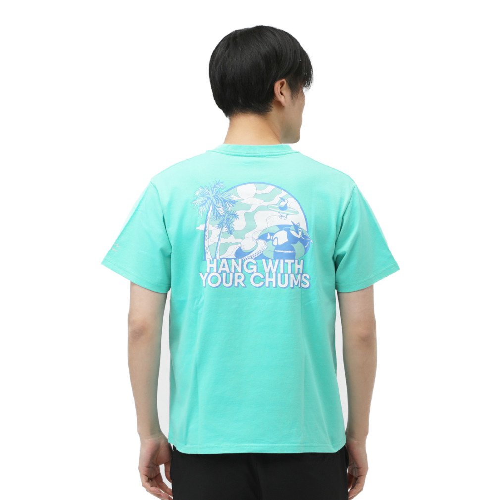 Boobys SOTOASOBI MARINE T-Shirt(エメラルドグリン-S　メンズ)
