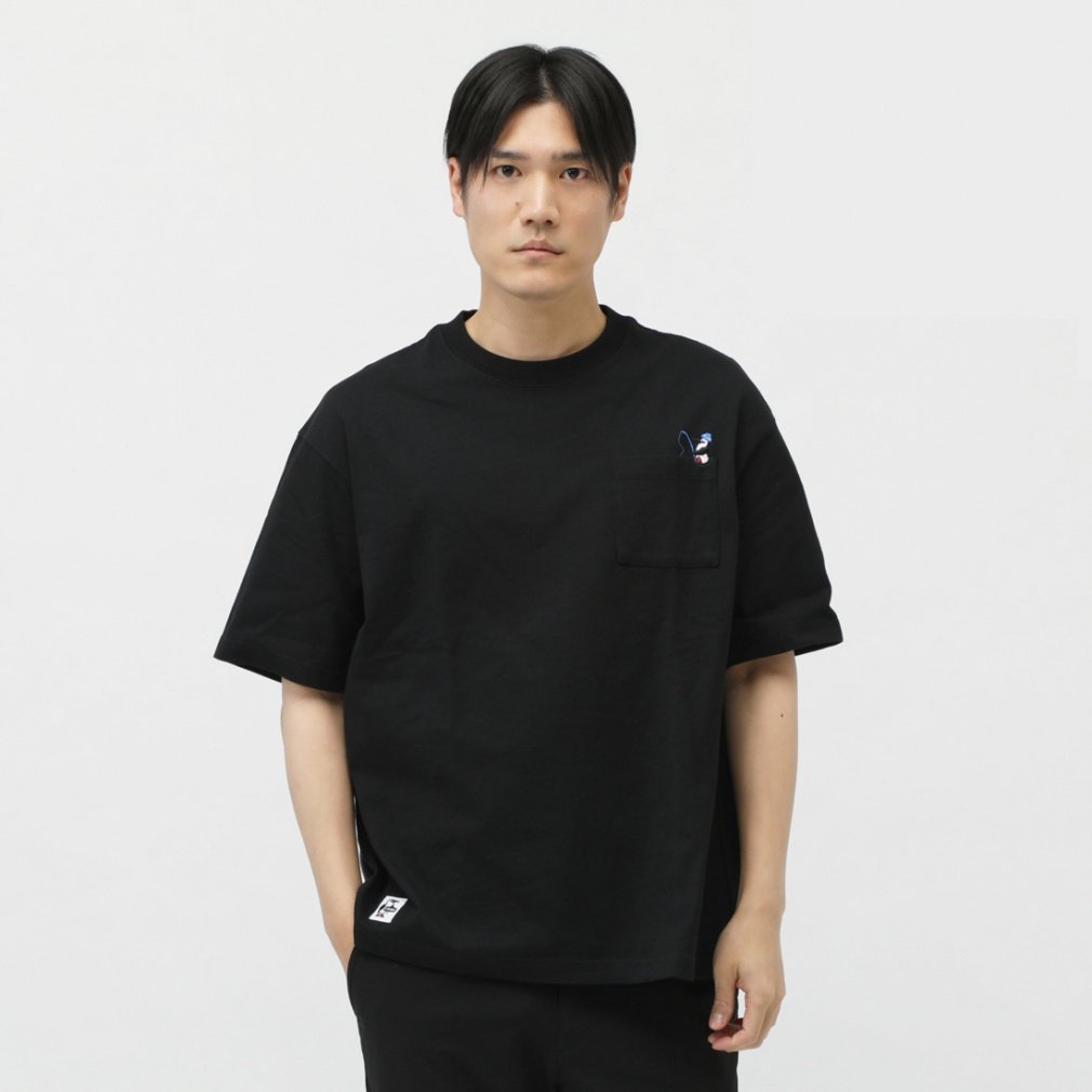 Boobys SOTOASOBI FISHING T-Shirt(ブラック-S　メンズ)