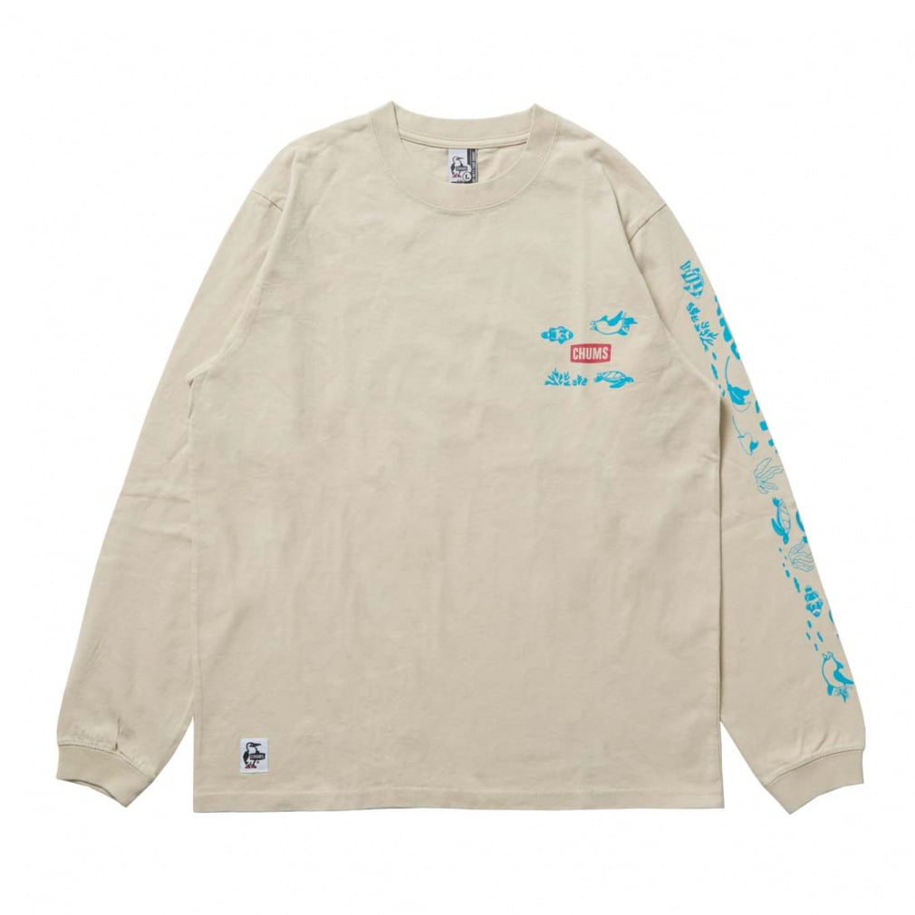 2026�t�� �y�A���y������z �`�����X �����Y �A�E�g�h�A�J�W���A�� �����s�V���c BBs SOTOASOBI Snorkeling L/S T CH01-2839 CHUMS