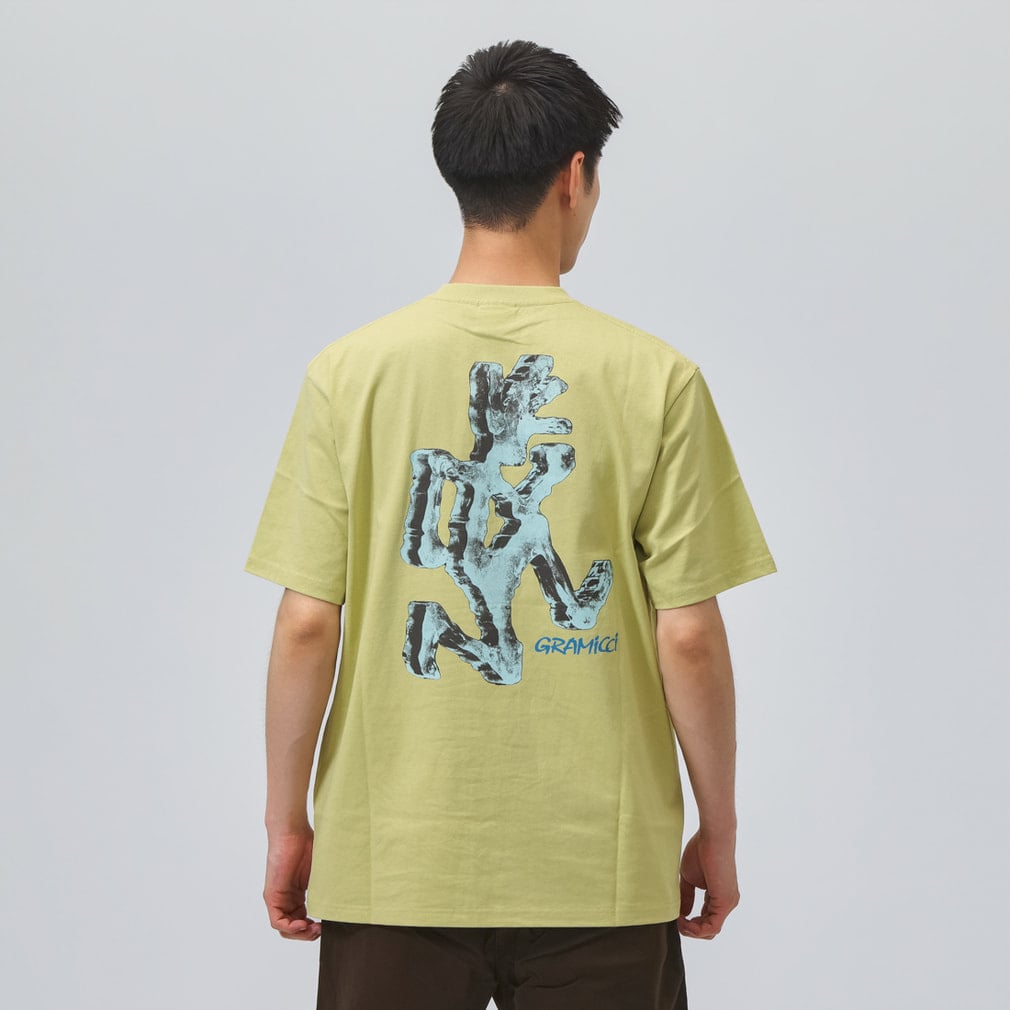 グラミチ アウトドアカジュアル 半袖Tシャツ ICE SCULPTURE TEE G6SU