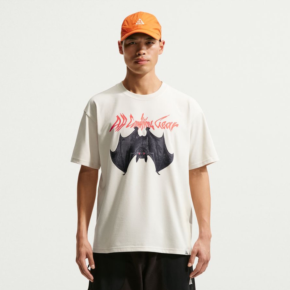 ナイキ メンズ アウトドアカジュアル 半袖Tシャツ ACG DF LSE CAMP