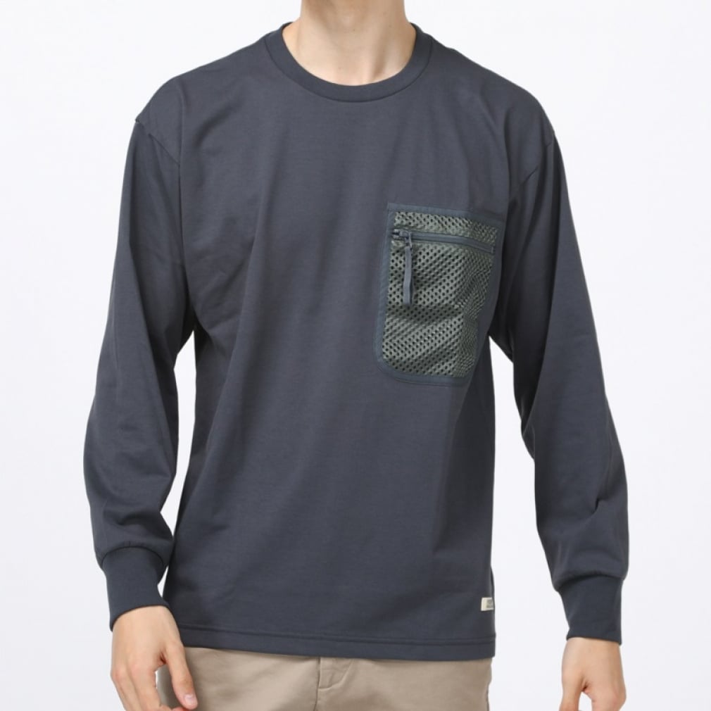 TCメッシュポケット T(ダークグレー-M)