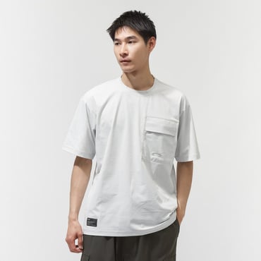 サロモン メンズ アウトドア 半袖Tシャツ トラックライン ショート