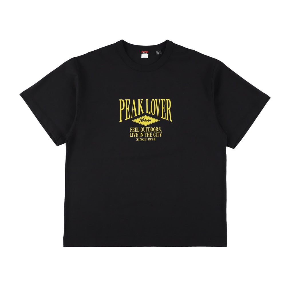 ナンガ メンズ アウトドアカジュアル 半袖Tシャツ ECO HYBRID PEAK