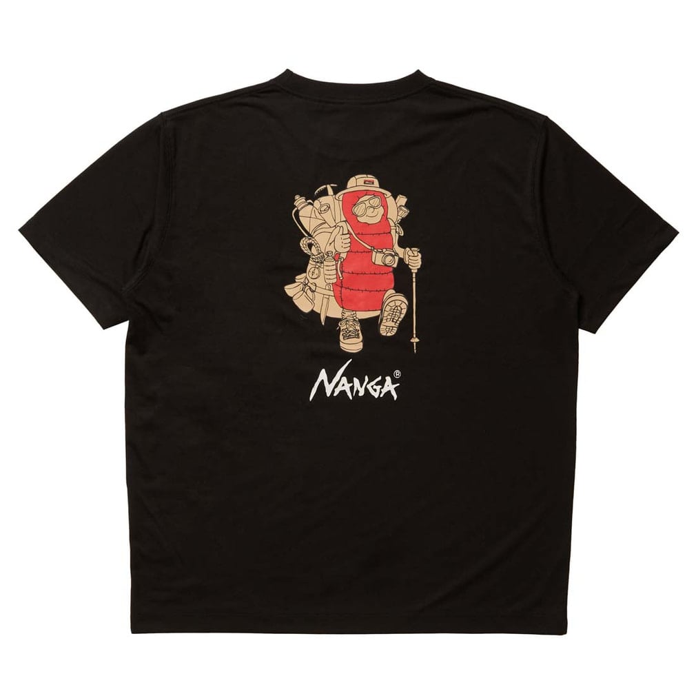 【アルペン限定】 NANGA Backpacker Tee(ブラック-M)