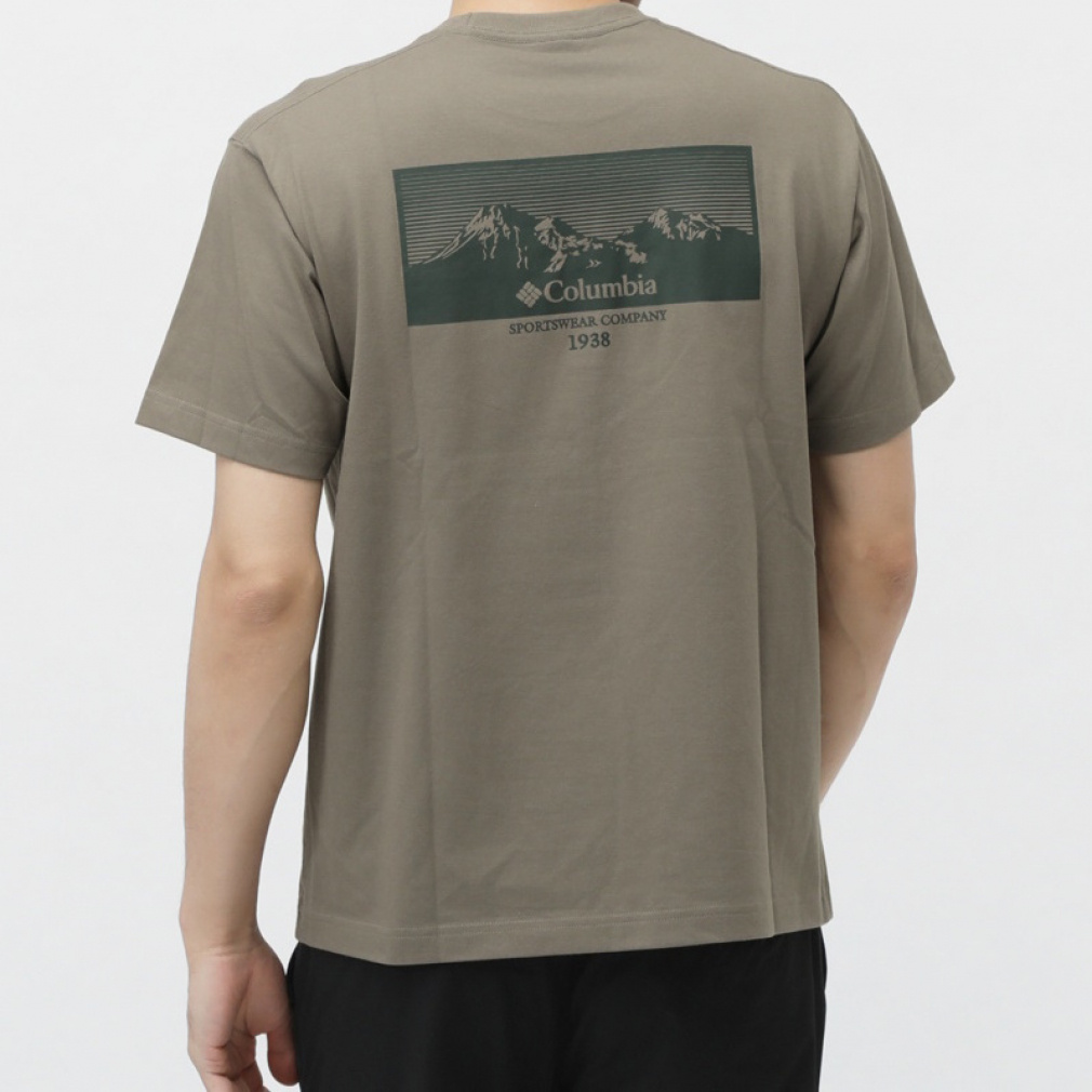 【アルペン限定モデル】 ポテトストリームグラフィックショートスリーブTシャツ(サンド-S)