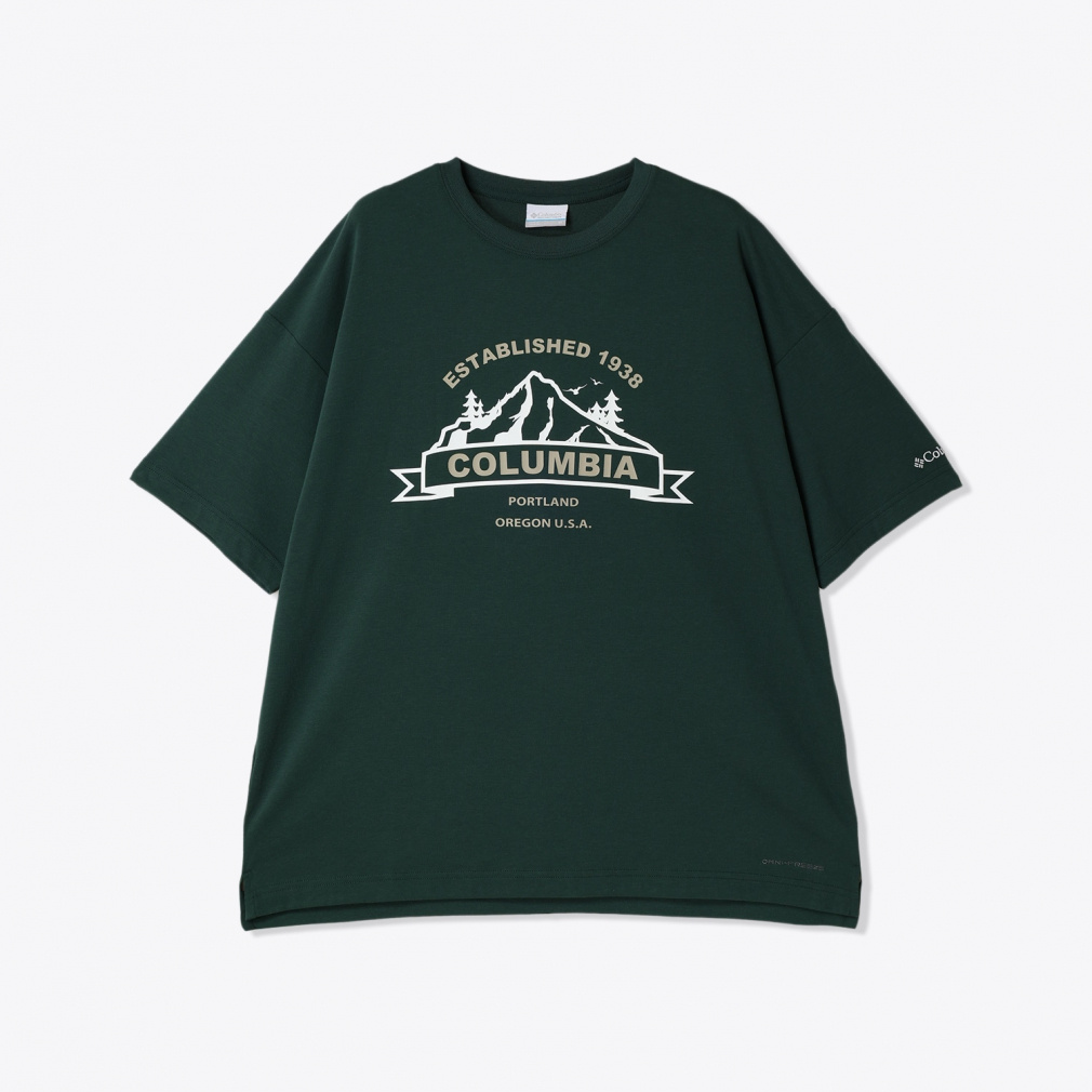 コールド ベイ ダッシュ ショートスリーブティー(ディープグリン-S)