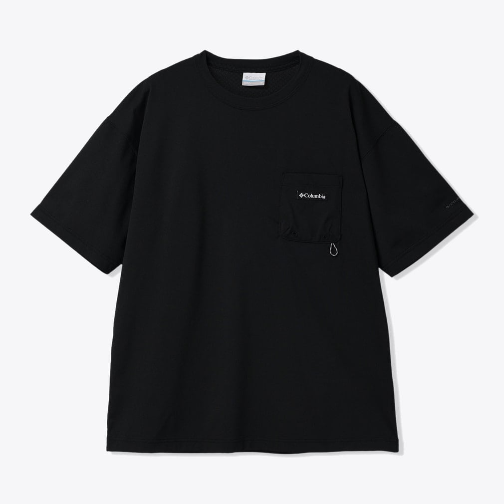 ポーラーパイオニアIIショートスリーブTシャツ(ブラック-S)