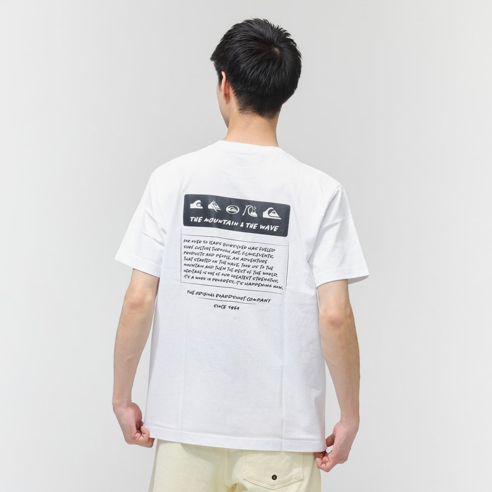 2026春夏 クイックシルバー メンズ アウトドアカジュアル 半袖Tシャツ